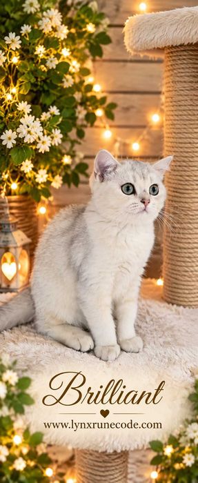 Brilliant – motănel Scottish Straight Silver Shaded cu pedigree www.lynxrunecode.com