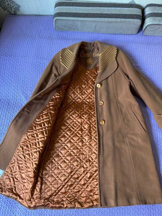 Пальто теплое б/у