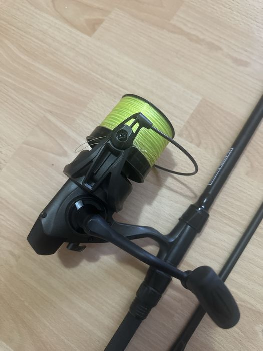 Lamsete Fox eos pro 3,5lb/ 3,9m + mulinete Dam quick 2 7000SLS