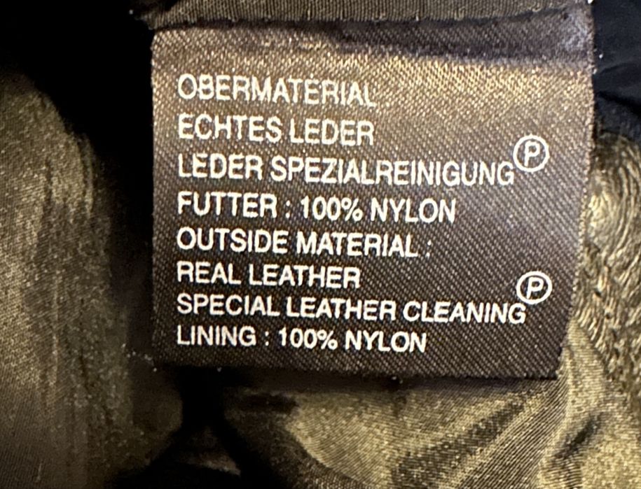 Pantaloni 100% piele naturala barbati Louis marimea M-36