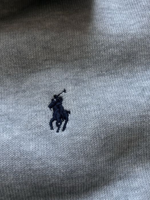 Pulover Polo Ralph Lauren Quarter Zip Gri