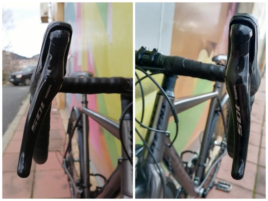 Гравел Stivens Supreme*2x11 Shimano 105*L размер*Дискови Спирачки