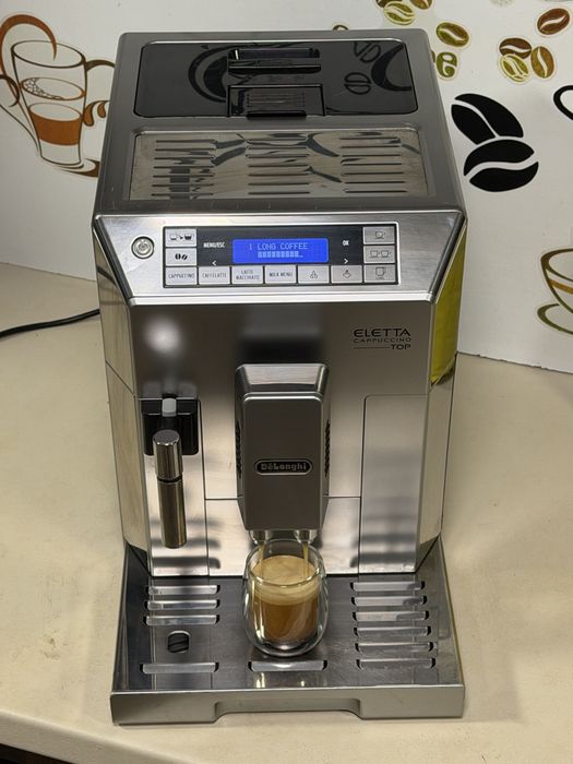 Кафемашина кафе автомат delonghi ELETTA с гаранция