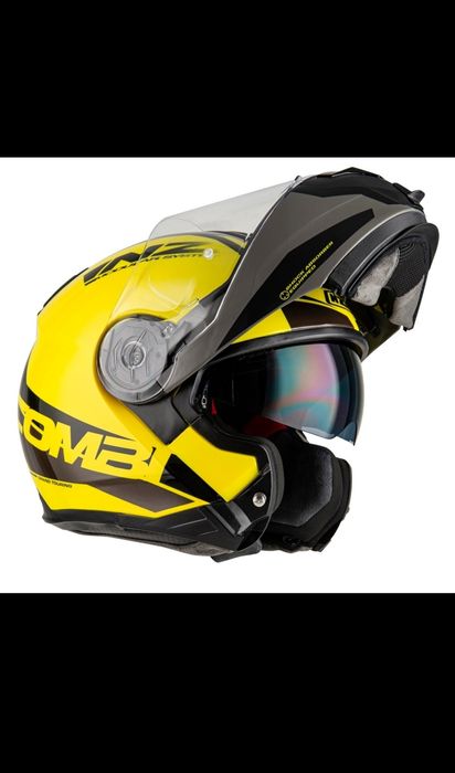 Casca NZI Combi 2 Duo Shock integrala flip-up modulara NOUA