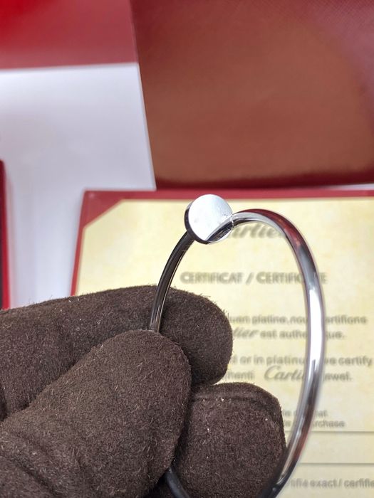 Brățară Cartier Clou 16 White Gold 750 Full Box