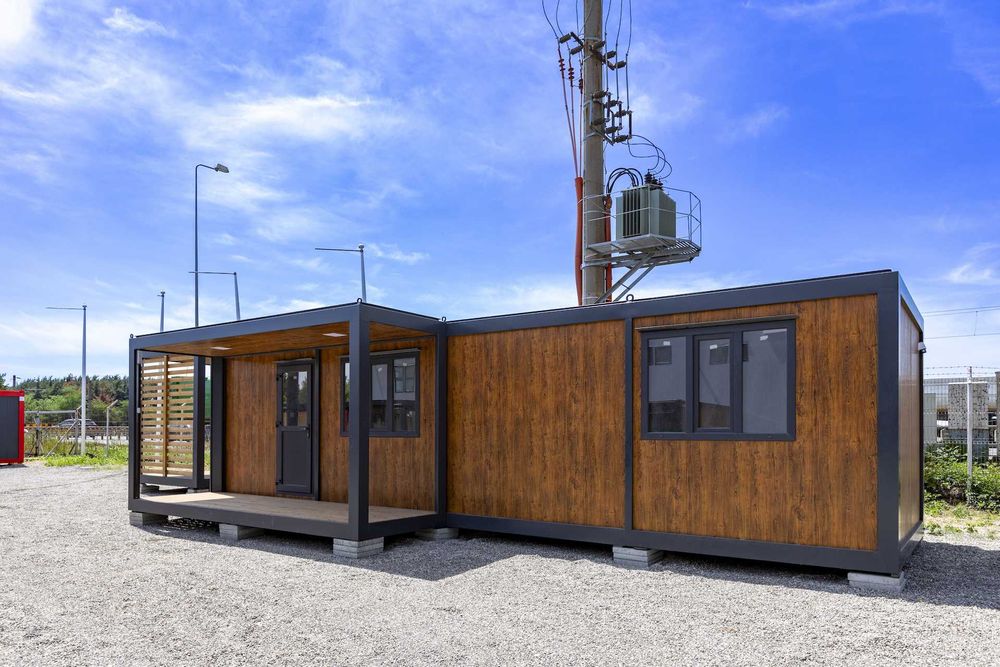 Containere  modulare, cabine de paza, vitrine