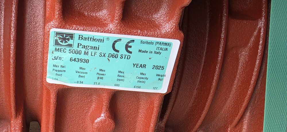 Pompa Vidanja pompa vacuum vidanja import Italia debit 6150 pret 8500