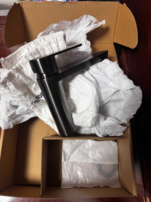 Baterie lavoar RAMON SOLER - Alexia M cu monocomandă, grafit