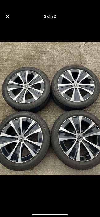Jante(roți) originale Mercedes E class R18 iarnă + vară