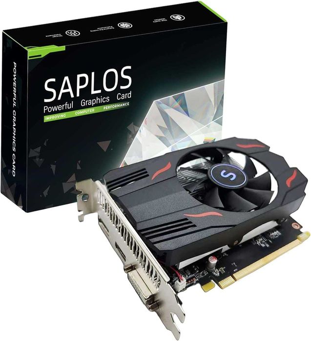 НОВА! Видеокарта SAPLOS Radeon RX 550 4GB GDDR5 128-bit