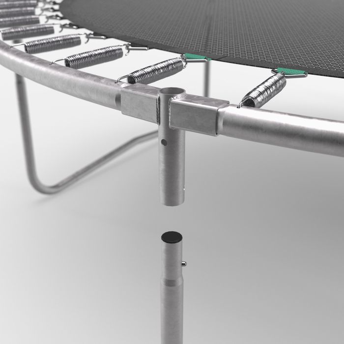 Trambulină rotundă cu plasă de protecție, - produs resigilat Decathlon