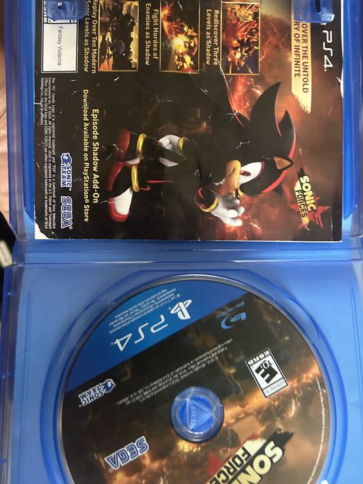 Sonic Forces Ps4 диск