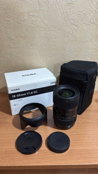 Sigma 18-35mm f/1.8 canon