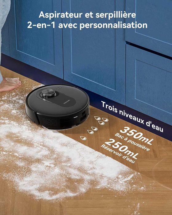 Прахосмукачка робот Proscenic Q8 за сухо и мокро почистване