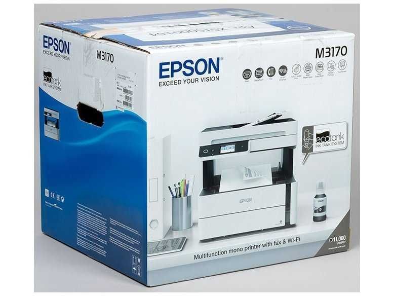 Принтер МФУ Epson M3170 A4, 39 стр/мин Скидки !!! Акция !!!