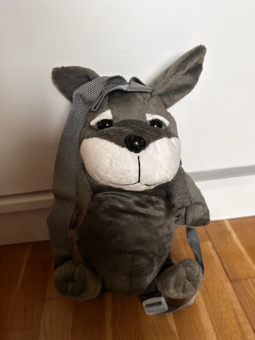 Детска раница куче