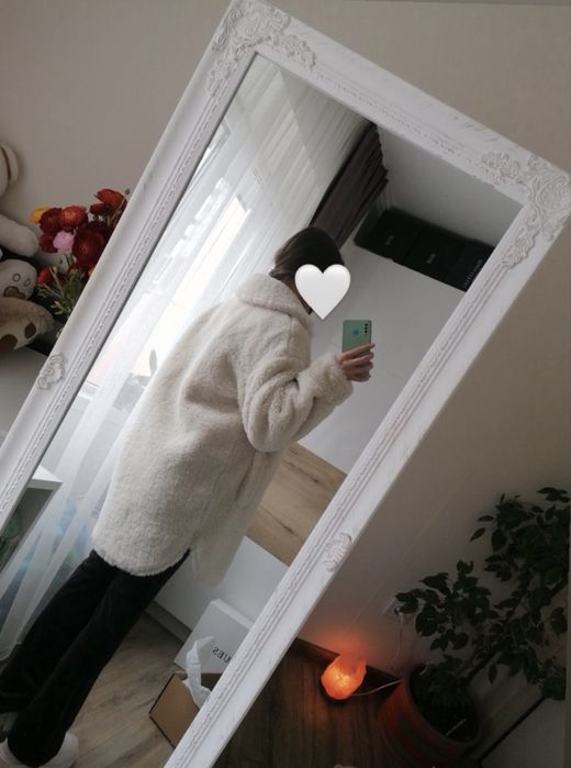 Палто Liu Jo от еко вълна с джобове