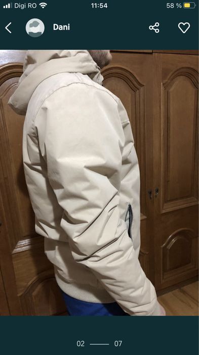 Geacă  de iarnă noi cu etichetă