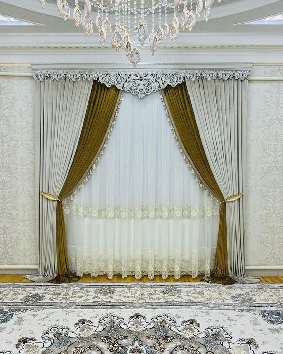 Parda tikish xizmati  шторы