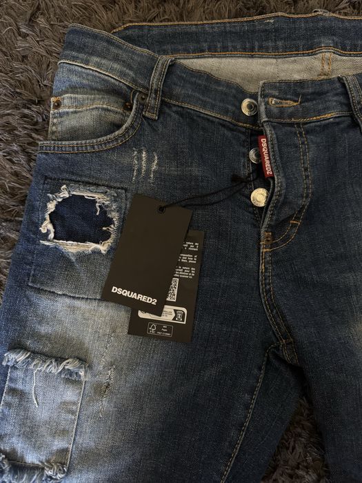 Dsquared2 дънкови къси панталони