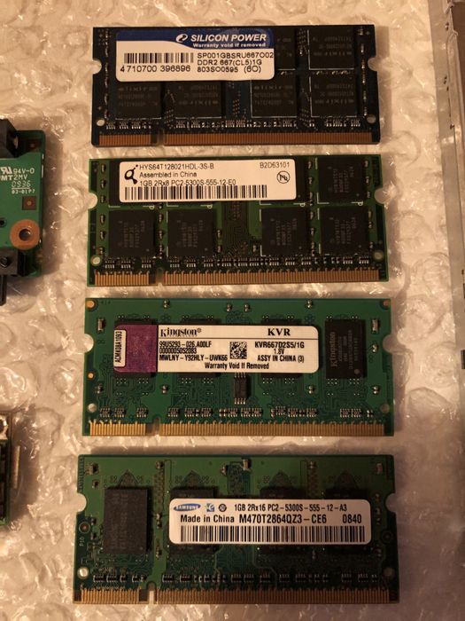 Piese laptop HP tastatura,wi fi, ram ddr2,dvd-rw,speaker,interposer