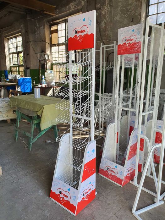 Торговое оборудование, стойка, корзина, стеллаж из проволоки.