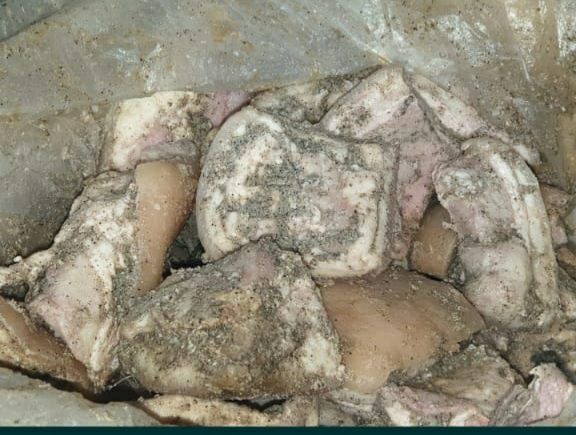 Сало соленое, прослойка 2400 кг