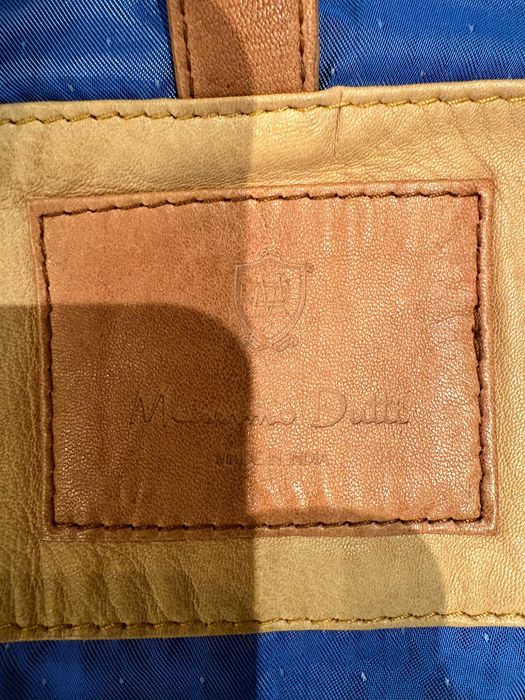 Geaca din piele Massimo Dutti marimea xl