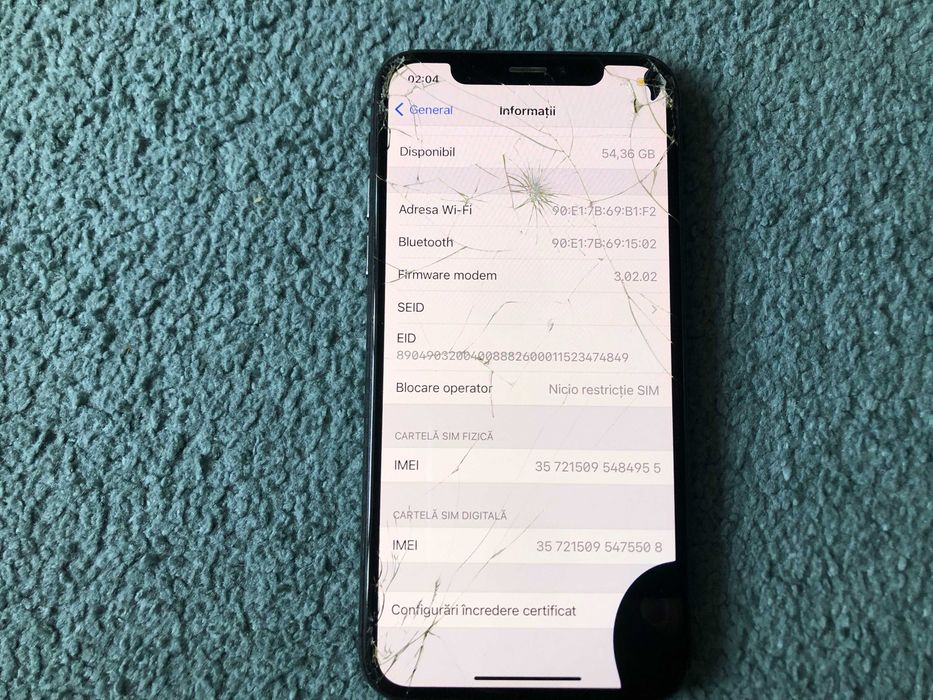 iphone XS 64Gb spart