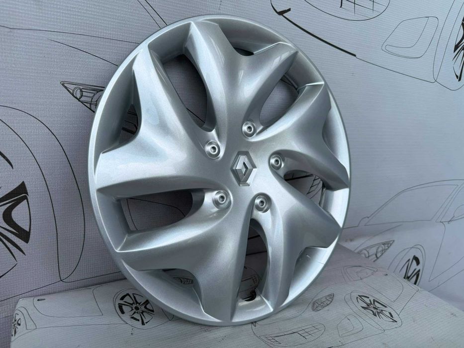 Capac Roată R15 Gri Argintiu Renault Megane III 403152442R 2014 / [2009-2016] / (4B2)
