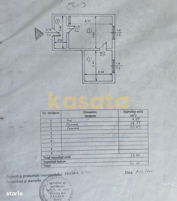 Studio dublu | Renovat | 4 min de metrou 1 Decembrie