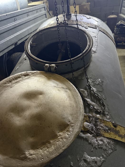 Алюминовая бочка