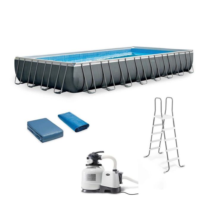 Каркасный бассейн INTEX 1000x500x132 Karkasniy basseyn baseyin Hovuz