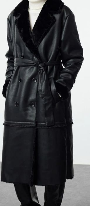 Haine piele noi îmblănită l xl xxl