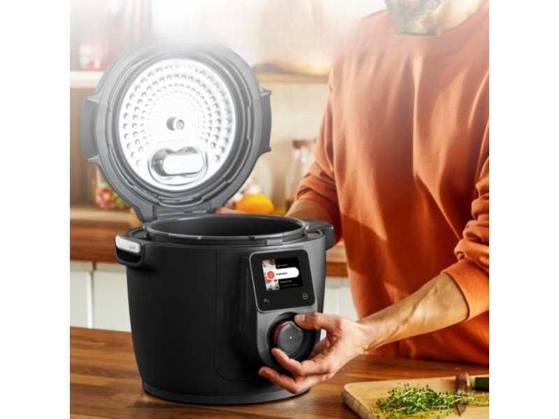 Мултикукър с 10 Режима на Готвене Moulinex Cookeo Wi-Fi CE96G810 6L