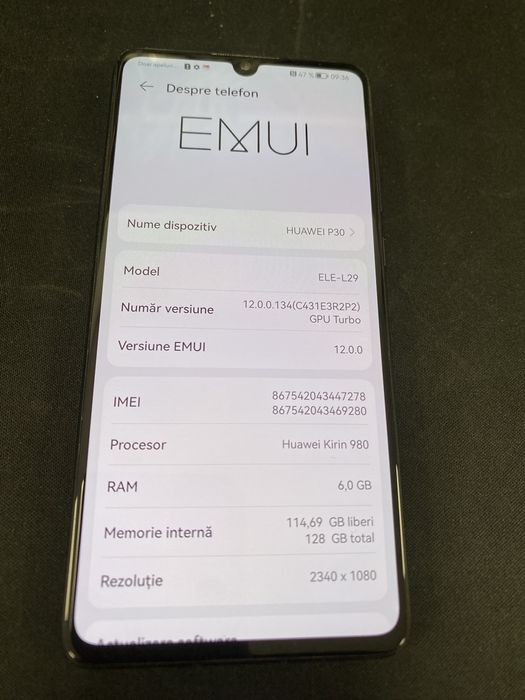Huawei P30 Dual Sim 128GB ID-XXL5405