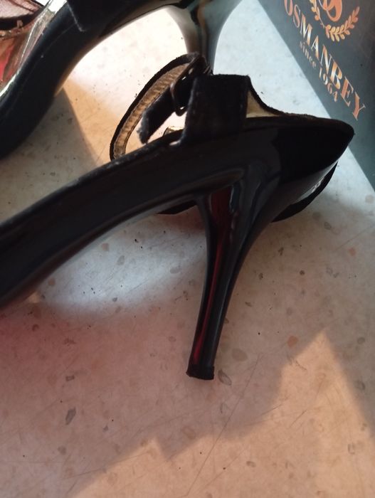 Женские туфли замш