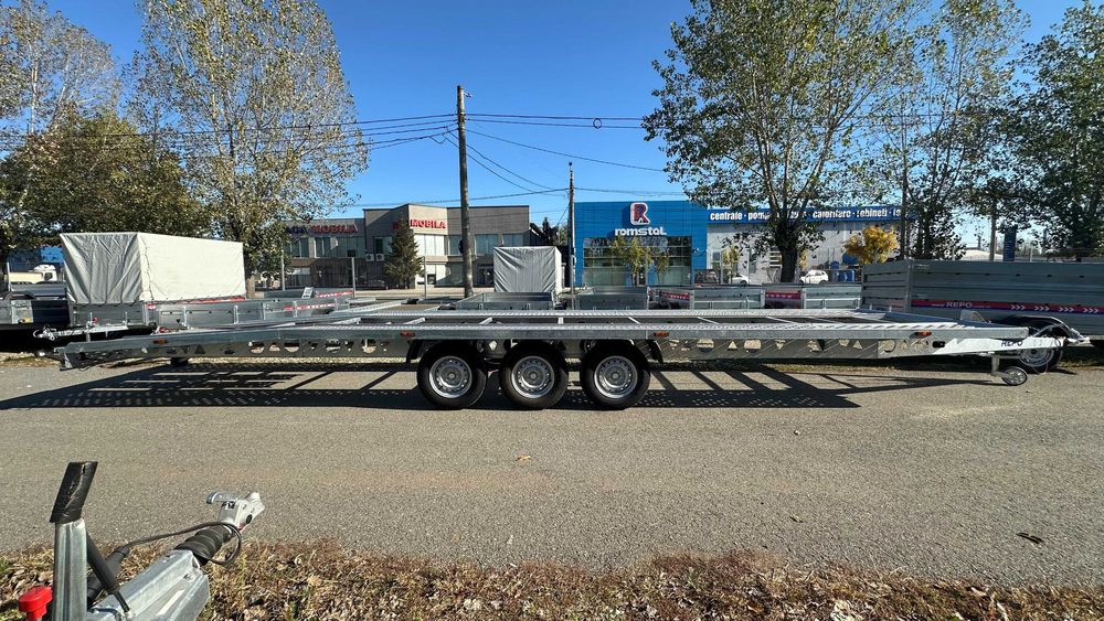 Remorcă platformă TSA 8521 3500 kg nouă cu carte identitate RO