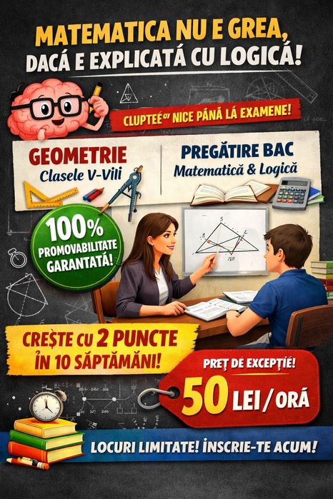 Matematica pt Bac și Evaluare Garantez promovarea