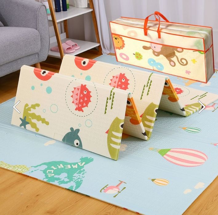 НОВИНКА Складной Игровые коврики, детский коврик для ползания,