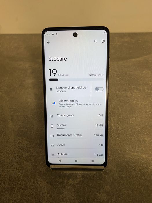 Moto G24, 128GB, negru, liber de retea
