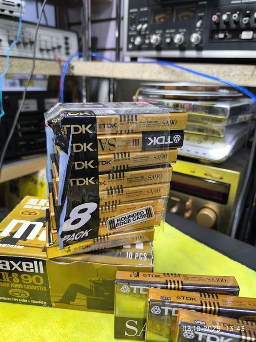 Аудио кассеты хром ,стандарт