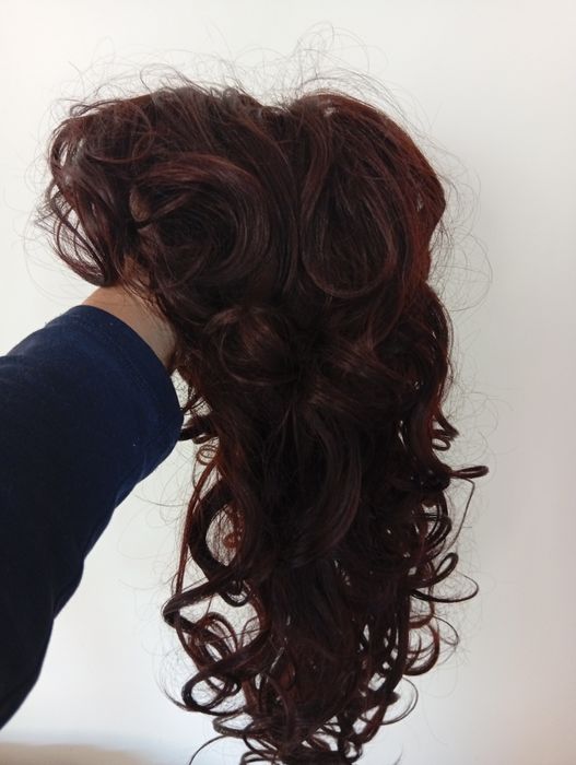 Дамска перука, нова от изкуствен косъм