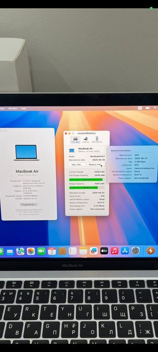 MacBook Air 13″ 2020 | Intel | 256 GB SSD