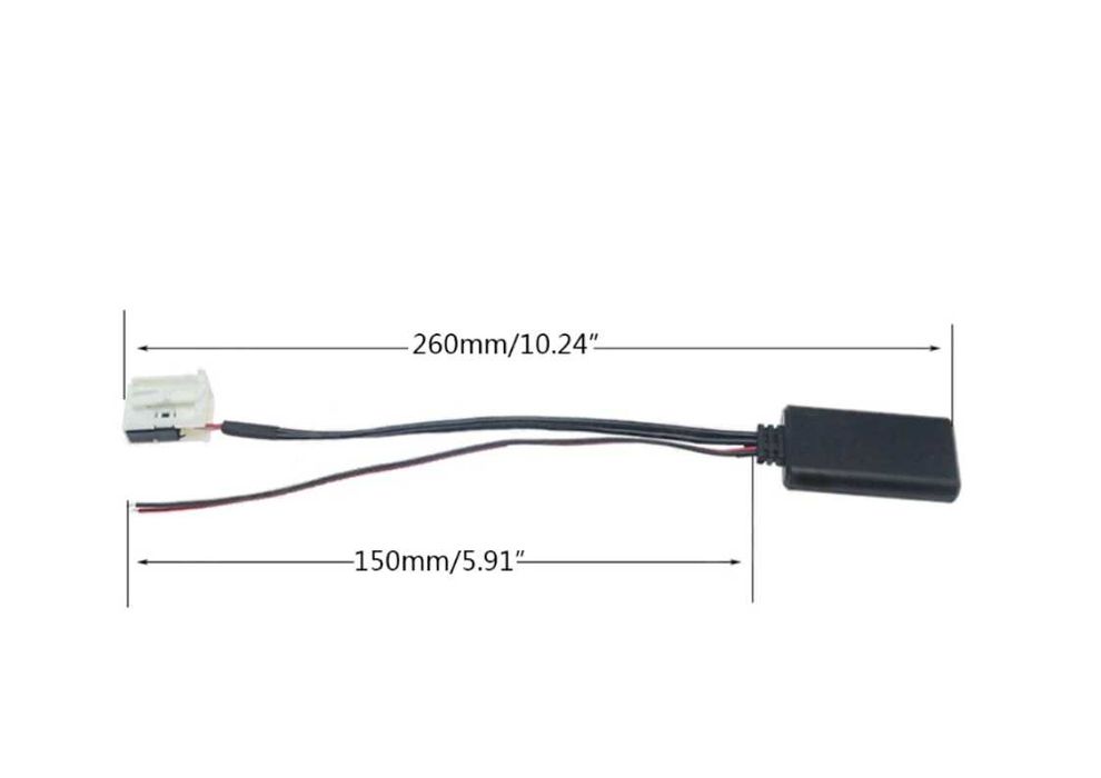 Receptor Bluetooth Audi Skoda VW Citroen Toyota BMW