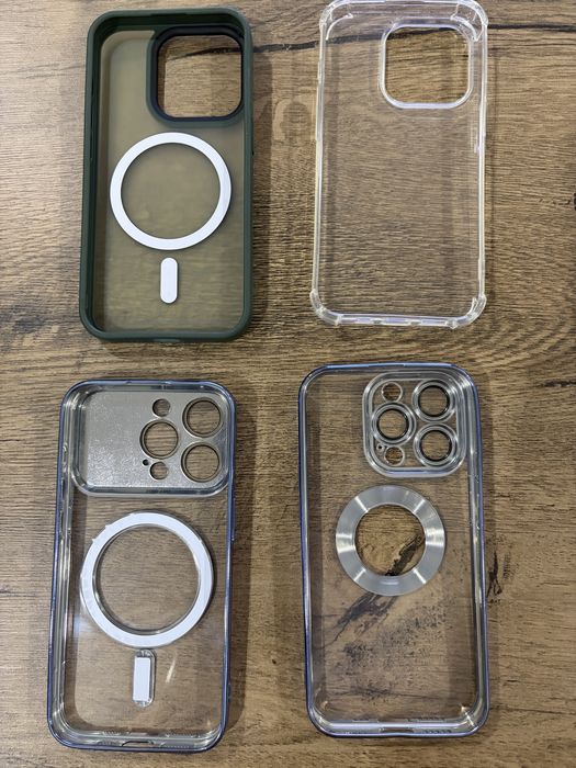 Лот от чисто нови кейсове за Iphone 15 pro