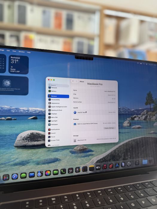 Macbook Pro M3 Pro 16-inch 2023 36gb/512Gb/BATERIE96%/Garantie 12 luni @atsgsm.ro