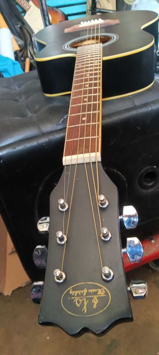 Електро-акустична китара, метални или найлон струни, може с кубе,калъф