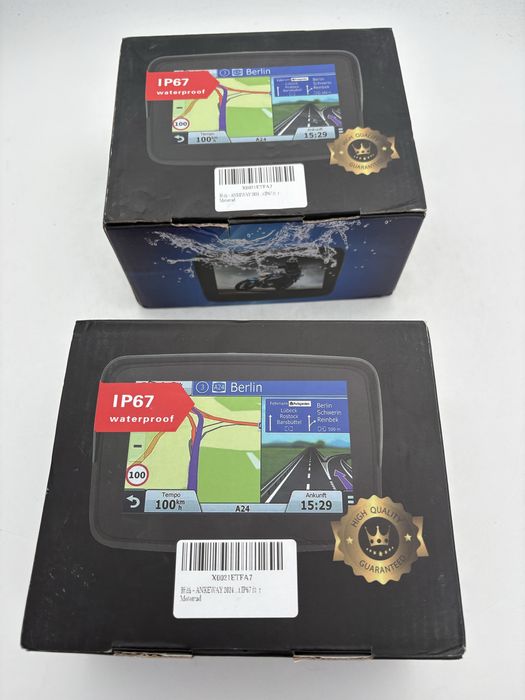 Navigatie wireless motocicleta, 5 inch, sigilate, transport ZERO