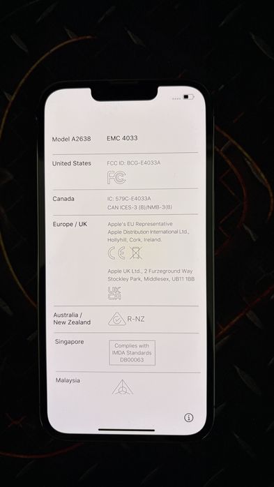 Iphone 13 pro 128 gb ca nou